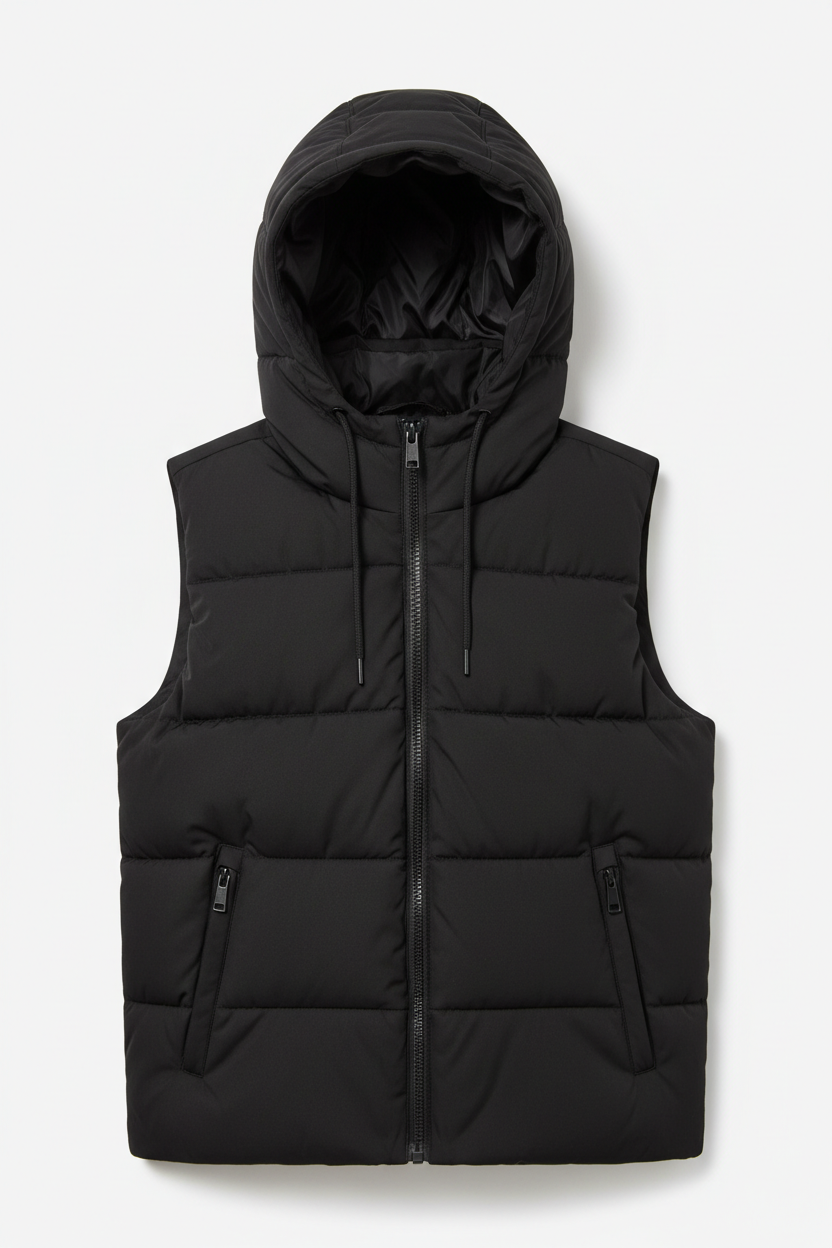 Hooded Puffer Vest